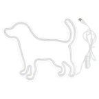 Liten hund – LED-neonskylt (5 V USB)