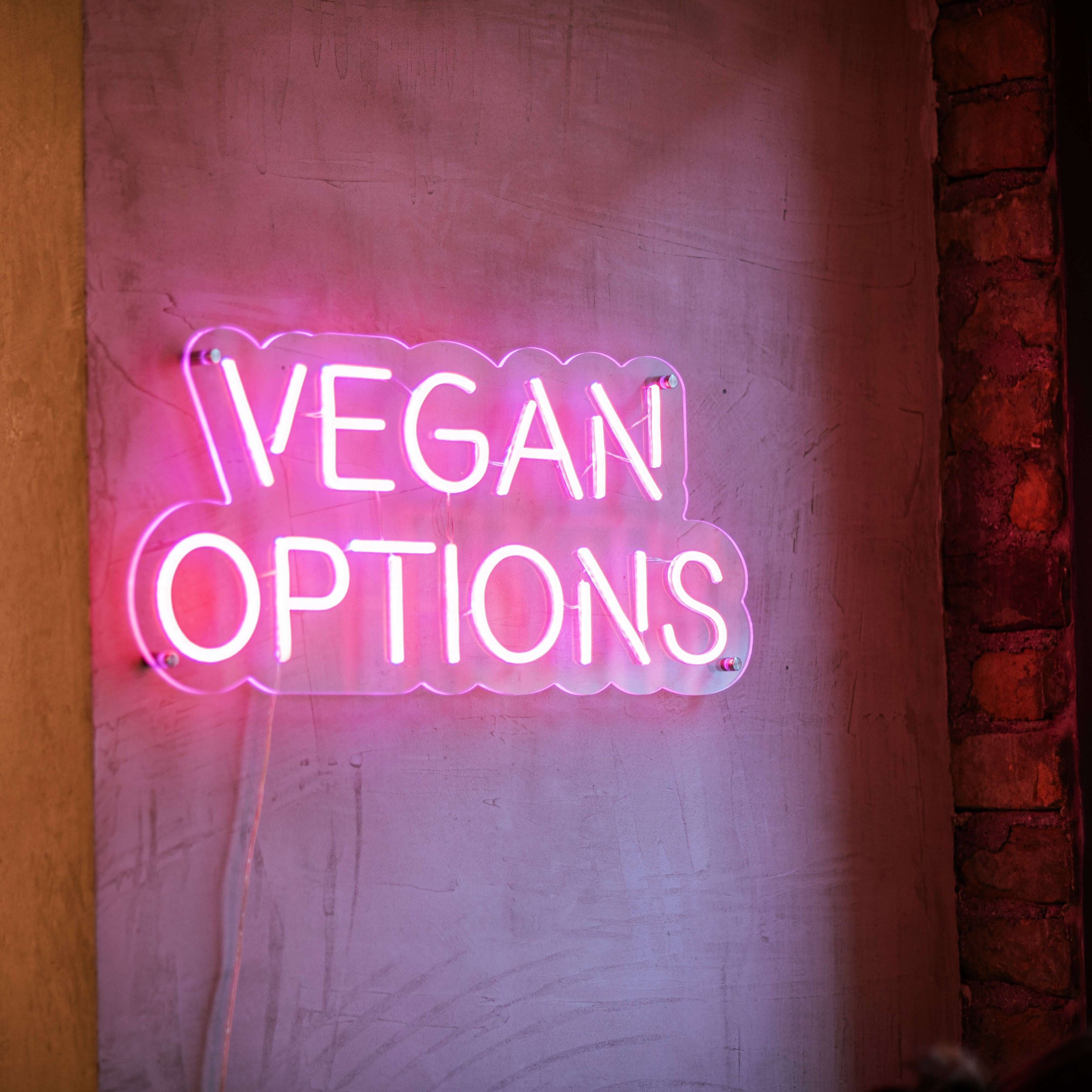 Veganska alternativ Neonskylt - The Art Neon