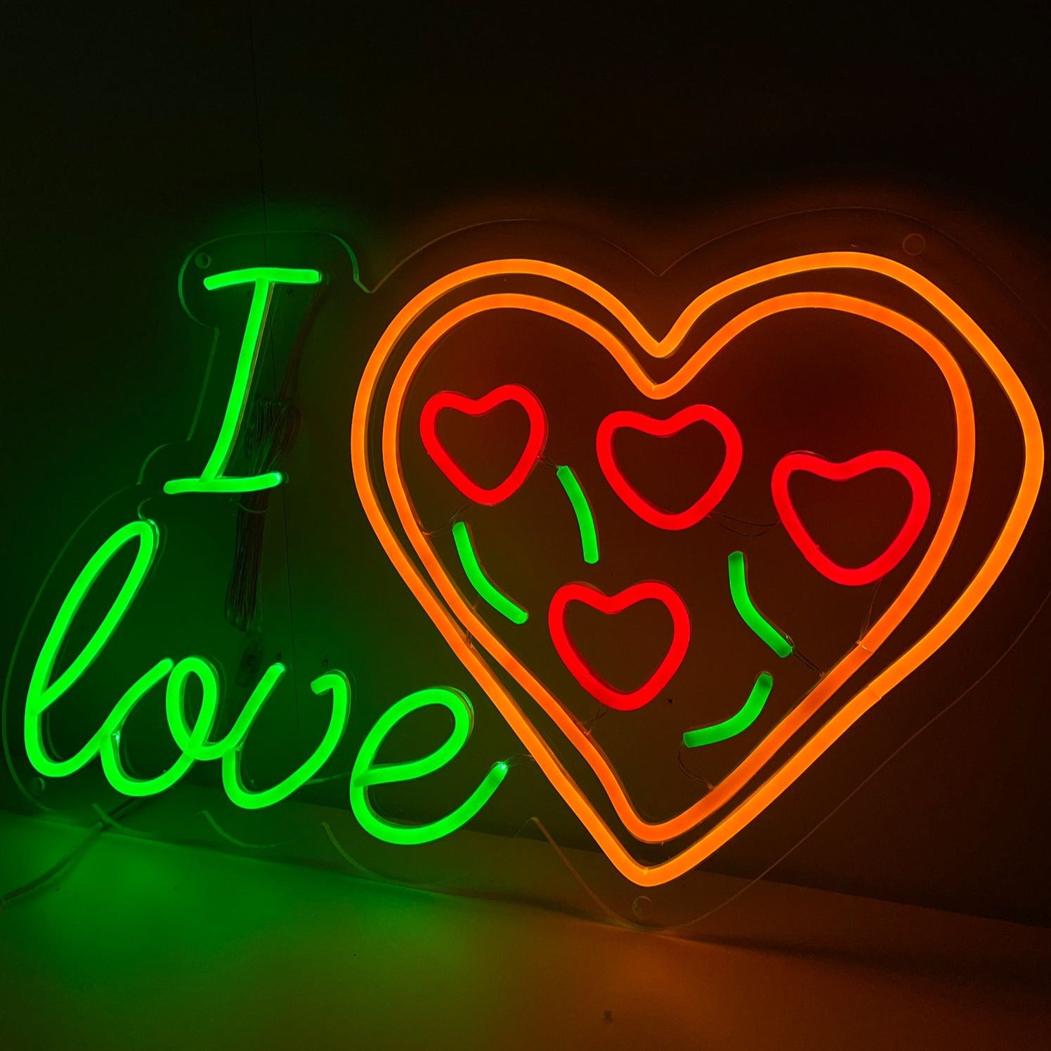 I Love Pizza Neonskylt - The Art Neon