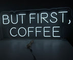 Men först, Coffee Neon Sign - The Art Neon