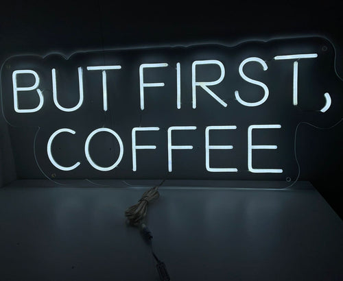 Men först, Coffee Neon Sign - The Art Neon