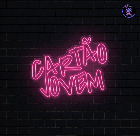 Letreiro LED Neon Personalizado – Capitão Jovem