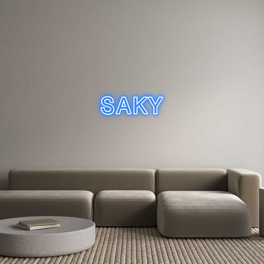 Custom Neon: SAKY