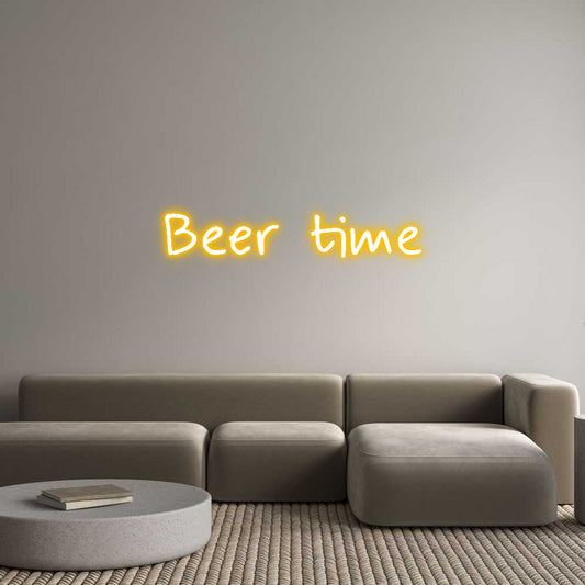 Custom Neon: Beer time