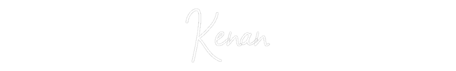 Özel Neon Tabela: Kenan